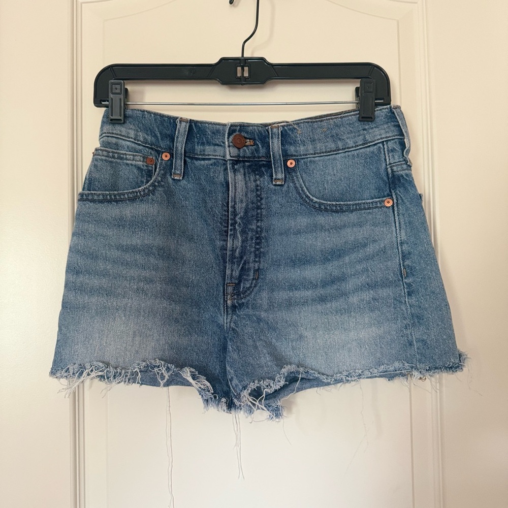 Madewell The Perfect Jean Shorts in Swanset Wash Size 27